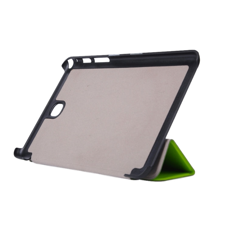Karst Texture Leather Case with 3-folding Holder for Galaxy Tab A 8.0 / T350