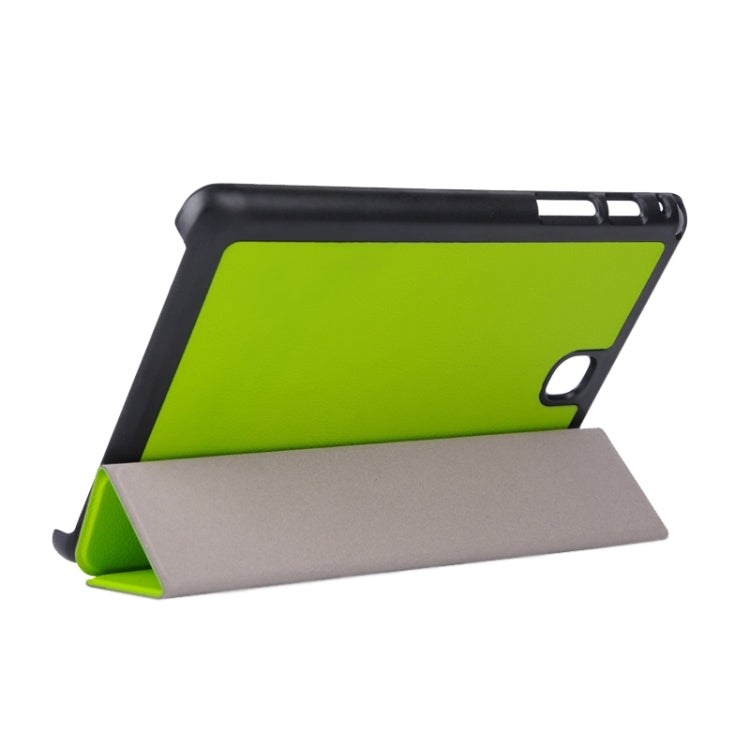 Karst Texture Leather Case with 3-folding Holder for Galaxy Tab A 8.0 / T350