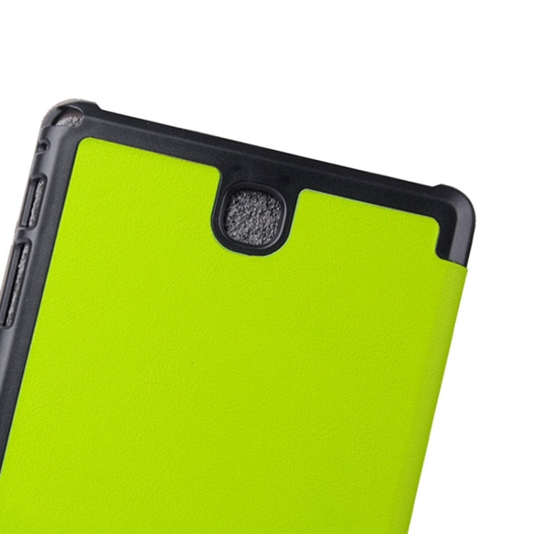 Karst Texture Leather Case with 3-folding Holder for Galaxy Tab A 8.0 / T350