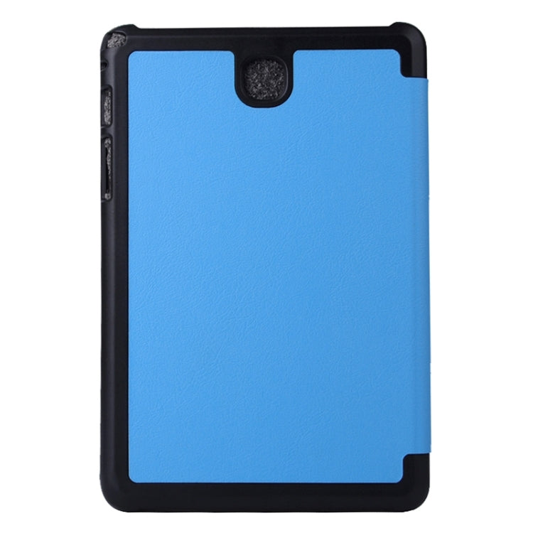 Karst Texture Leather Case with 3-folding Holder for Galaxy Tab A 8.0 / T350