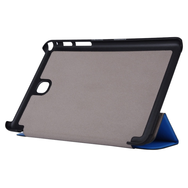 Karst Texture Leather Case with 3-folding Holder for Galaxy Tab A 8.0 / T350