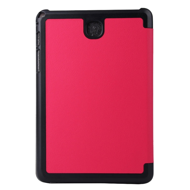 Karst Texture Leather Case with 3-folding Holder for Galaxy Tab A 8.0 / T350