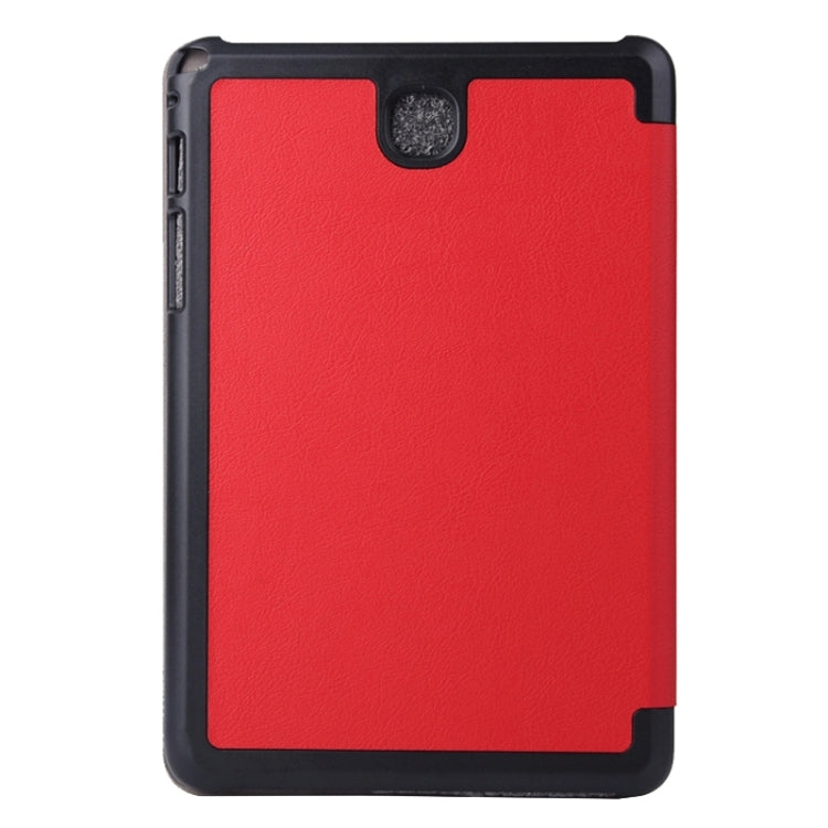 Karst Texture Leather Case with 3-folding Holder for Galaxy Tab A 8.0 / T350