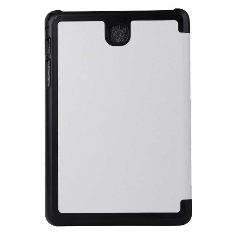 Karst Texture Leather Case with 3-folding Holder for Galaxy Tab A 8.0 / T350