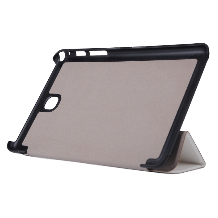 Karst Texture Leather Case with 3-folding Holder for Galaxy Tab A 8.0 / T350