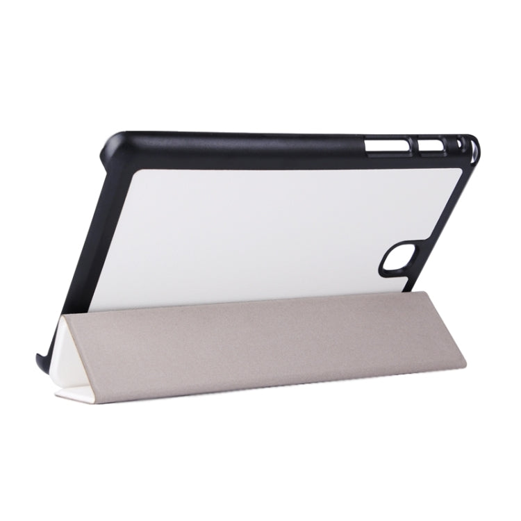 Karst Texture Leather Case with 3-folding Holder for Galaxy Tab A 8.0 / T350