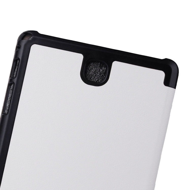 Karst Texture Leather Case with 3-folding Holder for Galaxy Tab A 8.0 / T350