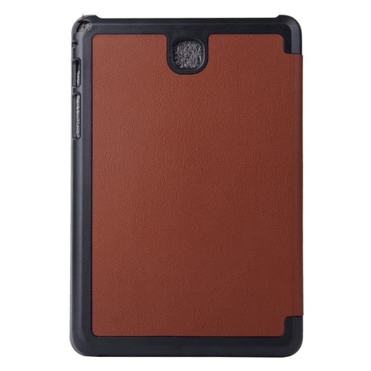 Karst Texture Leather Case with 3-folding Holder for Galaxy Tab A 8.0 / T350
