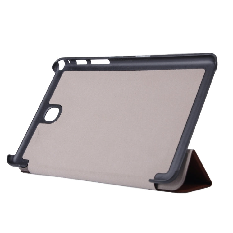 Karst Texture Leather Case with 3-folding Holder for Galaxy Tab A 8.0 / T350