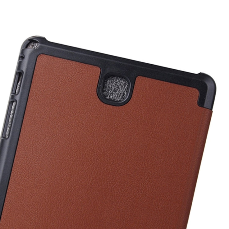 Karst Texture Leather Case with 3-folding Holder for Galaxy Tab A 8.0 / T350