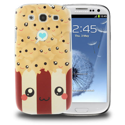 Capa Sorvete Animado Pattern Plastic Case for Galaxy SIII / i9300