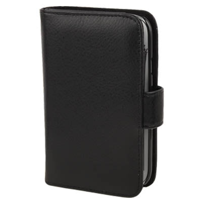 Litchi Texture Wallet Holster Horizontal Flip Leather Case with Credit Card Slots for Galaxy S III / i9300(Black)