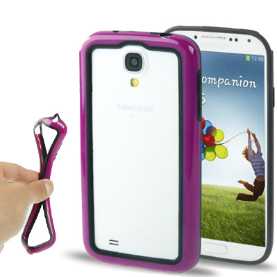 2-color (TPU + Plastic) Bumper Frame for Galaxy S IV / i9500