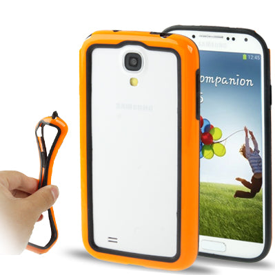 2-color (TPU + Plastic) Bumper Frame for Galaxy S IV / i9500
