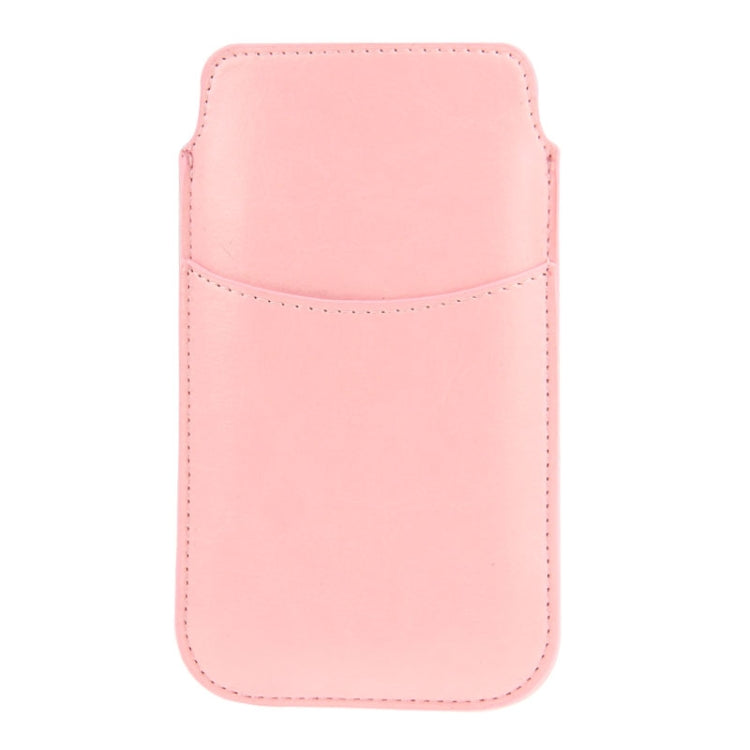 Crazy Horse Texture Leather Case Pocket Pouch Sleeve Bag with Pull Up Tab & Card Slot