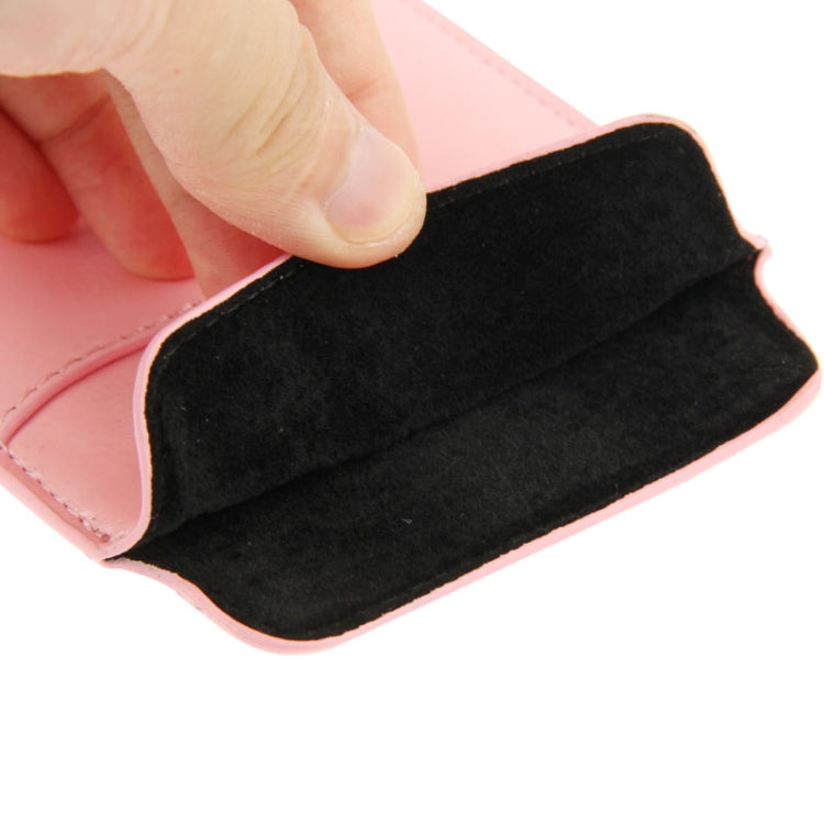 Crazy Horse Texture Leather Case Pocket Pouch Sleeve Bag with Pull Up Tab & Card Slot