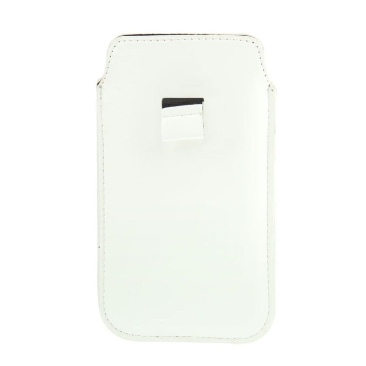 Crazy Horse Texture Leather Case Pocket Pouch Sleeve Bag with Pull Up Tab & Card Slot