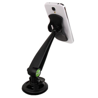 360 Degree Rotatable Suction Cup Car Holder, For iPhone, Galaxy, Huawei, Xiaomi, Google, Sony and other Smartphones(Black)
