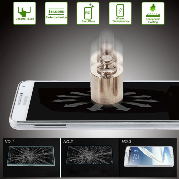 0.4mm Explosion-proof Tempered Glass Film for Galaxy Note II / N7100