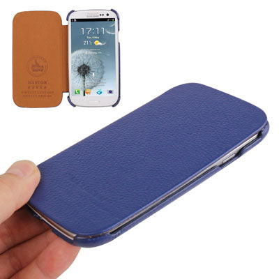 Naston Lichi Texture Classic Leather Case for Galaxy SIII / i9300