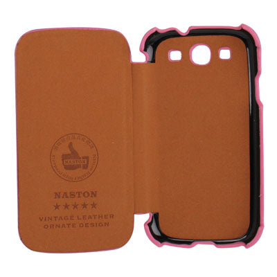 Naston Lichi Texture Classic Leather Case for Galaxy SIII / i9300
