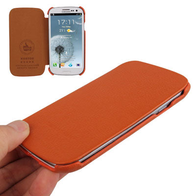 Naston Lichi Texture Classic Leather Case for Galaxy SIII / i9300