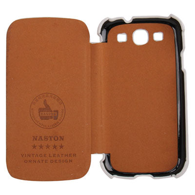 Naston Lichi Texture Classic Leather Case for Galaxy SIII / i9300