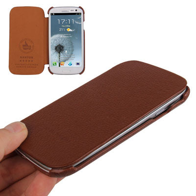 Naston Lichi Texture Classic Leather Case for Galaxy SIII / i9300