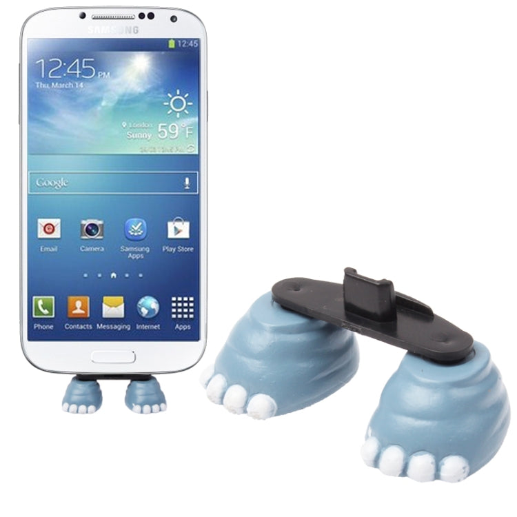 Lovely Mini Shoes Feet Charging Interface Anti Dust Plug Stopper for Galaxy S IV /