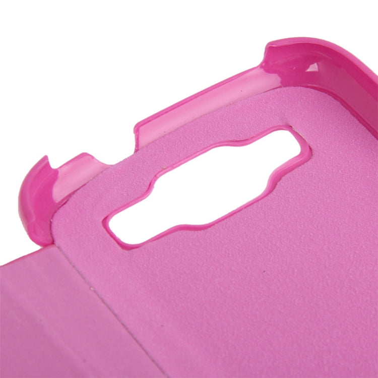 Brushed Texture Horizontal Flip Magnetic Buckle Leather Protective Case for Galaxy S III / i9300