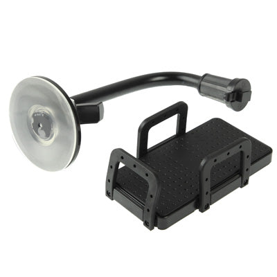 Suction Cup Car Stretch Holder, Width: 55-83mm, For iPhone, Galaxy, Huawei, Xiaomi, Lenovo, Sony, LG, HTC and Other Smartphones(Black)