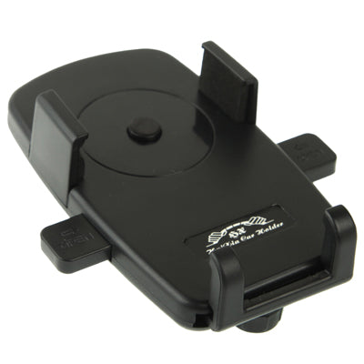 Suction Cup Car Stretch Holder, Width: 50-75mm, For iPhone, Galaxy, Huawei, Xiaomi, Lenovo, Sony, LG, HTC and Other Smartphones(Black)