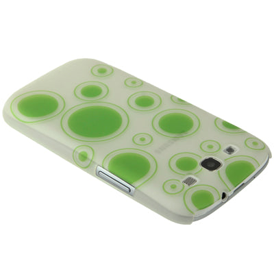 Bubble Pattern Fluorescent Effect Plastic Case for Galaxy S III / i9300