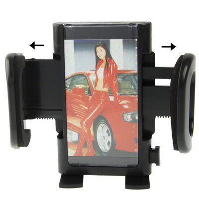 Suction Cup Car Stretch Holder, Width: 45-110mm, For iPhone, Galaxy, Huawei, Xiaomi, Lenovo, Sony, LG, HTC and Other Smartphones(Black)