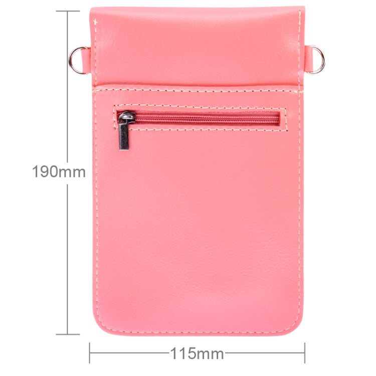 Universal Lichee Pattern Leather Bag with Strap for Galaxy Note III / N9000