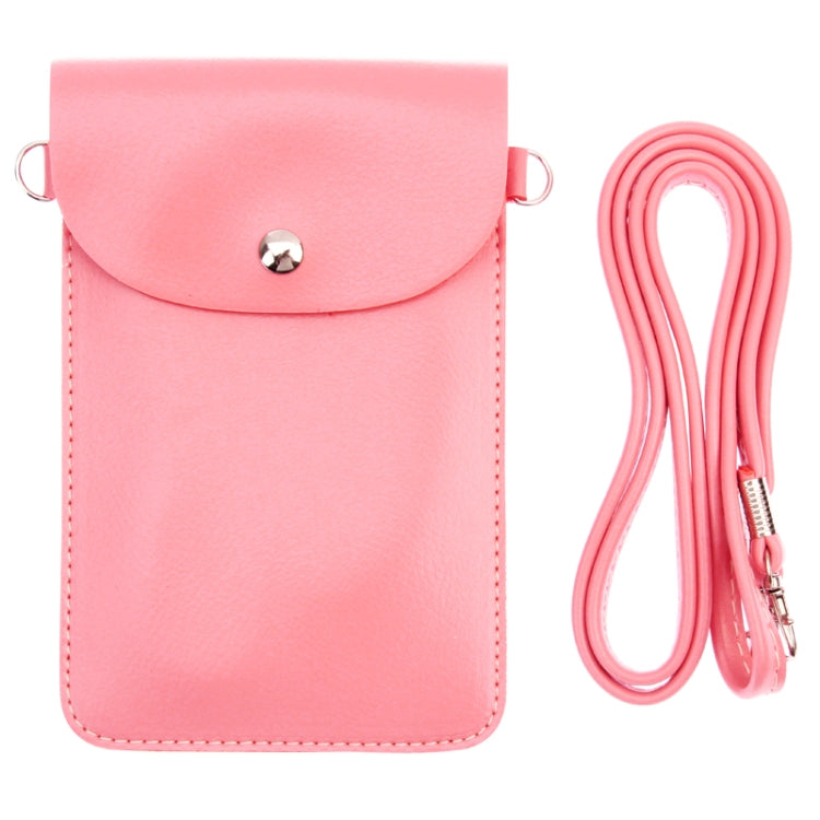 Universal Lichee Pattern Leather Bag with Strap for Galaxy Note III / N9000