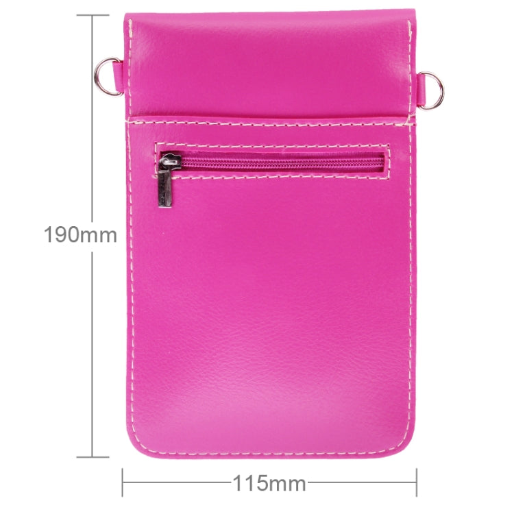 Universal Lichee Pattern Leather Bag with Strap for Galaxy Note III / N9000