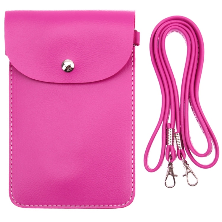 Universal Lichee Pattern Leather Bag with Strap for Galaxy Note III / N9000