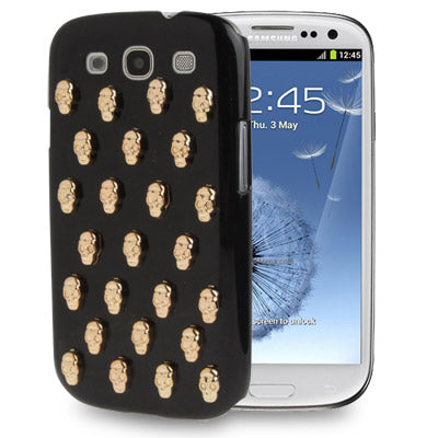 3D Skull Style Plastic Protection Case for Galaxy S III / i9300
