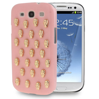 3D Skull Style Plastic Protection Case for Galaxy S III / i9300