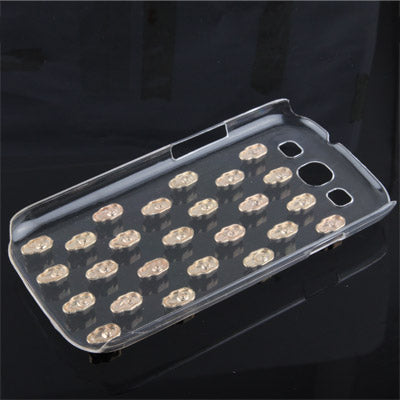 3D Skull Style Plastic Protection Case for Galaxy S III / i9300