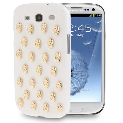 3D Skull Style Plastic Protection Case for Galaxy S III / i9300