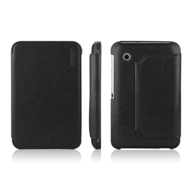 ENKAY ENK-7023 Crazy Horse Texture Protective PU Leather Case with Holder for Galaxy Tab 2 (7.0) / P3100 / Galaxy Tab 7.0 Plus / P6200