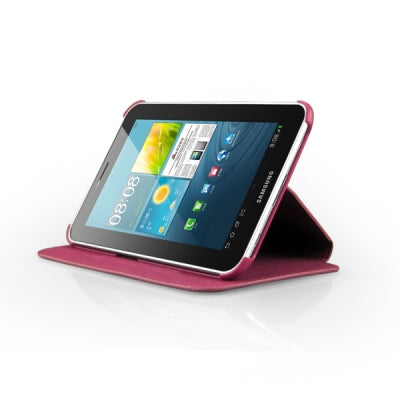 ENKAY ENK-7023 Crazy Horse Texture Protective PU Leather Case with Holder for Galaxy Tab 2 (7.0) / P3100 / Galaxy Tab 7.0 Plus / P6200