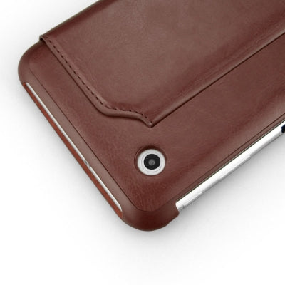 ENKAY ENK-7023 Crazy Horse Texture Protective PU Leather Case with Holder for Galaxy Tab 2 (7.0) / P3100 / Galaxy Tab 7.0 Plus / P6200
