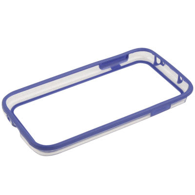 Transparent Plastic + TPU Bumper Frame for Galaxy S IV / i9500