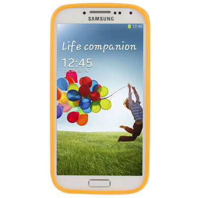 Transparent Plastic + TPU Bumper Frame for Galaxy S IV / i9500