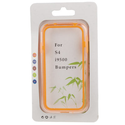 Transparent Plastic + TPU Bumper Frame for Galaxy S IV / i9500