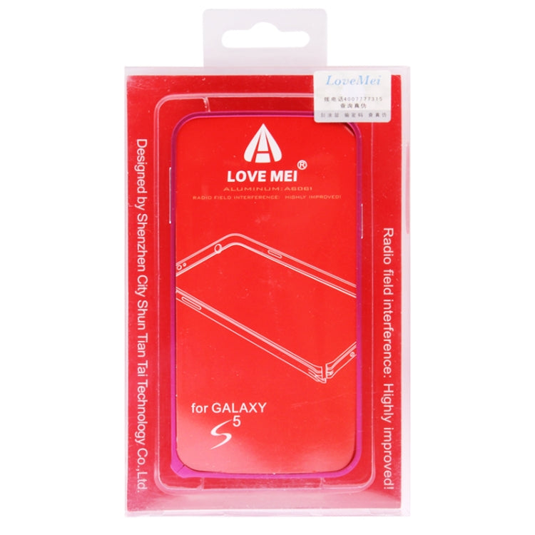 Aluminum Bumper Frame Case for Galaxy S5 / G900