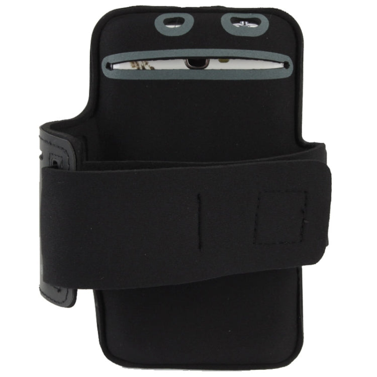 Universal PU Sports Armband Case with Earphone Hole for Galaxy Note 4 / N910 / Note III / N9000 / II / N7100 / i9220 / N7000 /  N7005 / Sony Z2 / Z1